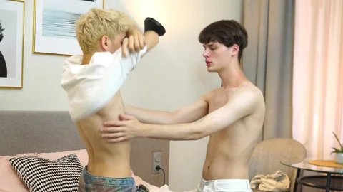 BoyFun - Shaved Elio Pjatteryd feels the need for fucking hard